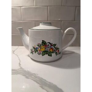 Vintage Holiday Stoneware Collection Teapot | Made in Japan